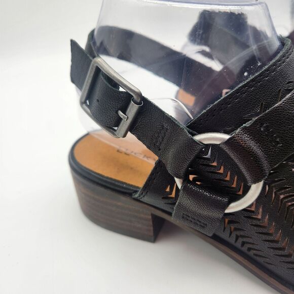 Lucky Brand Women's Kaedey Clog Slingback Block Heel Suede Sandal US SIZE 6.5 - Picture 7 of 9